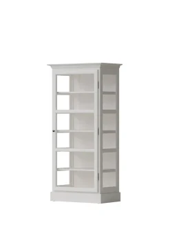 Vitrineskab Classic V3, hvid fra Lindebjerg Design