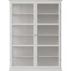 Vitrineskab Classic V2, hvid fra Lindebjerg Design