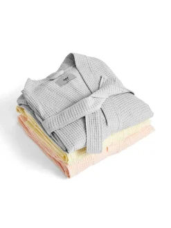 Waffle Badekåbe, grå fra Hay