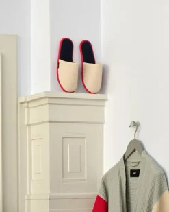 Waffle Badekåbe, off-white multi fra Hay