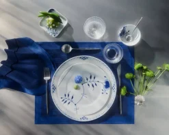 Waves dækkeserviet blå 2 stk fra Royal Copenhagen