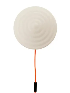 Whipped Wall Lamp, luminous orange fra LEO Objects