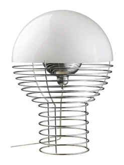 Wire bordlampe af Verner Panton