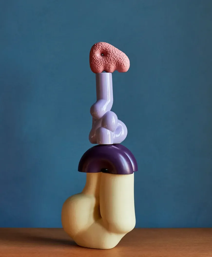 W&S lysestage, soft lavender fra Hay