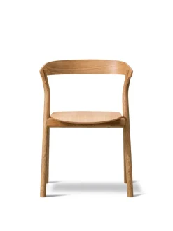 Yksi Spisebordsstol, sortlakeret eg fra Fredericia Furniture