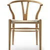 Y-stol CH24, eg olie af Hans J. Wegner