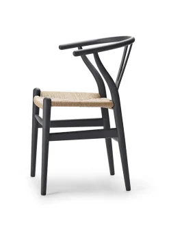 Y-stol CH24 Soft Anthracite Grey af Hans J. Wegner