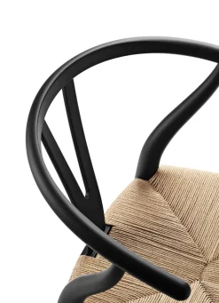 Y-stol CH24 Soft Natural White af Hans J. Wegner