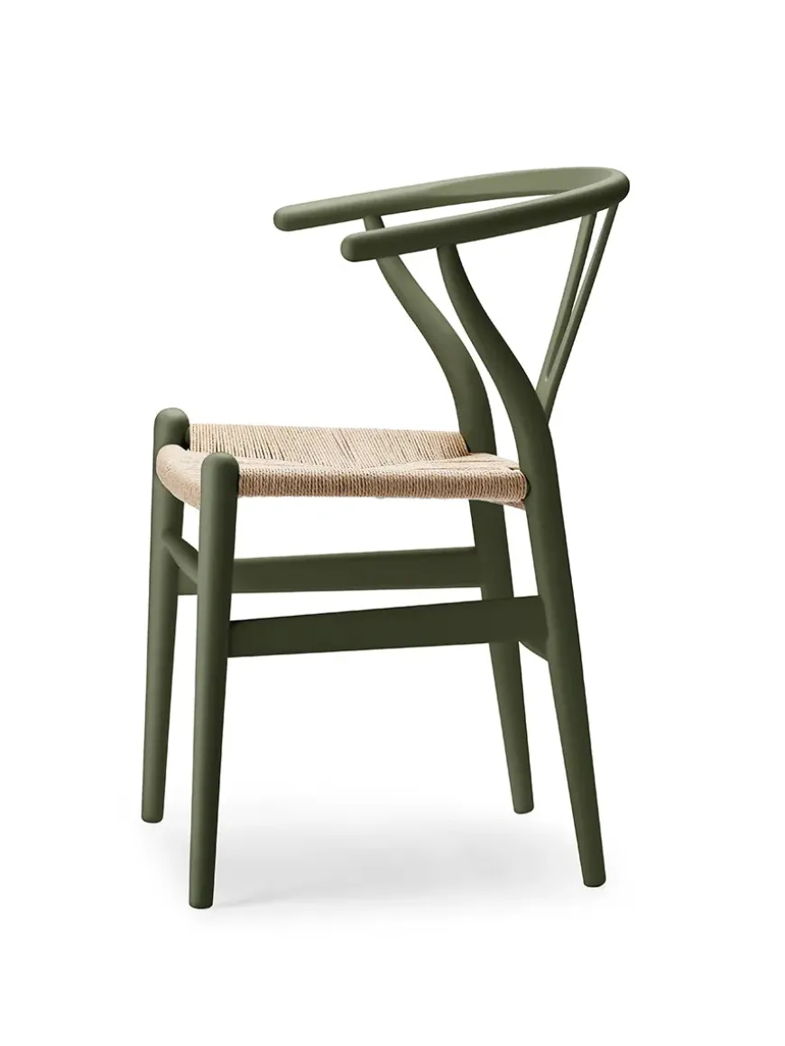 Y-stol CH24 Soft Olive Green af Hans J. Wegner