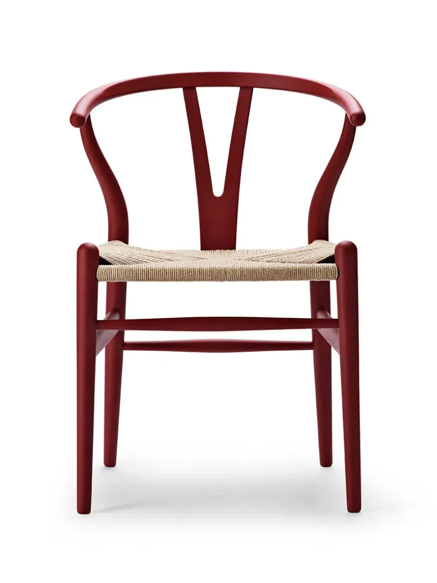 Y-stol CH24 Soft Red Brown af Hans J. Wegner