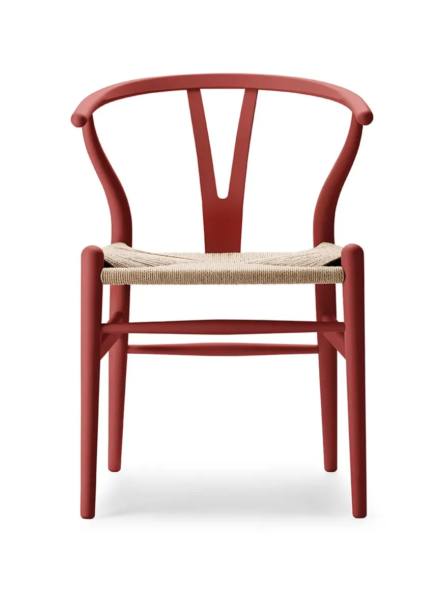 Y-stol CH24 Soft Red Brown af Hans J. Wegner